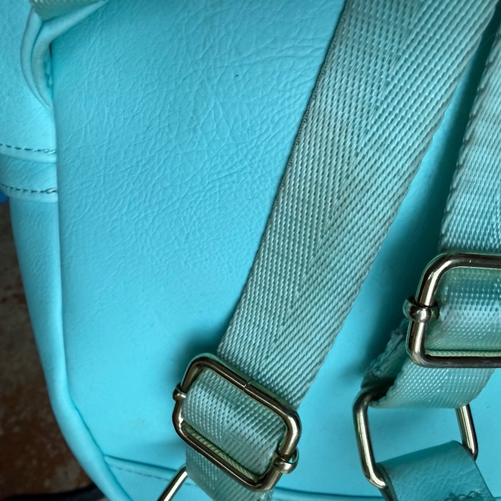 Loungefly Disney Little Mermaid Kiss the Girl Mini Backpack Used Some Lt Stains - Picture 6 of 12